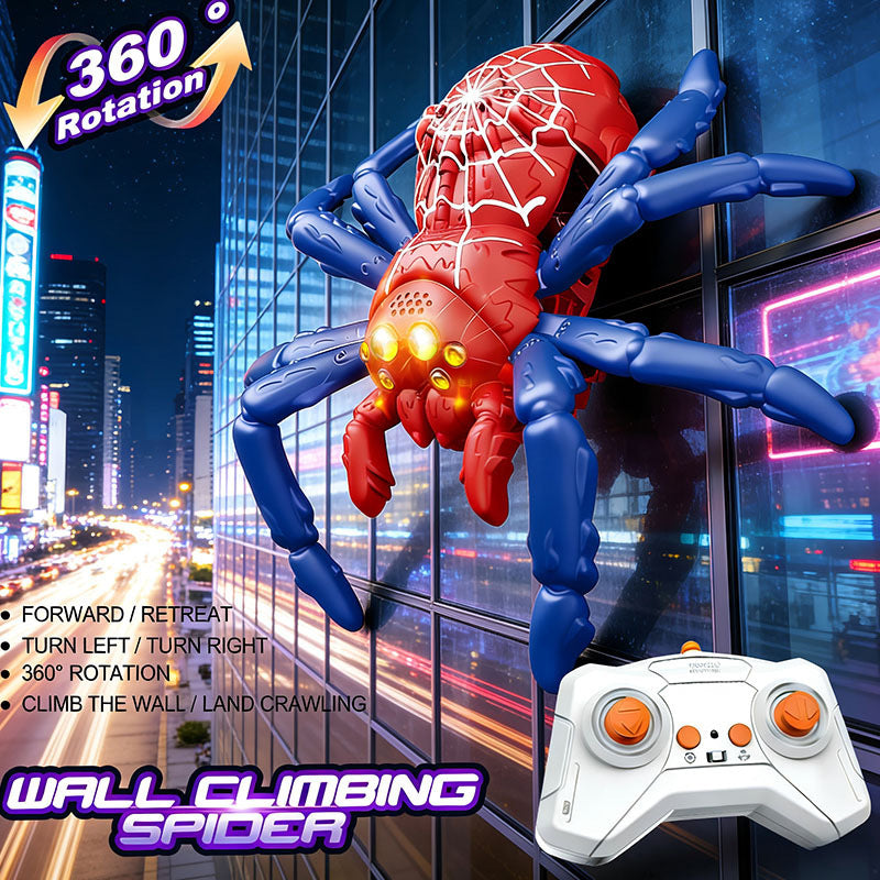 Cross-border Remote-controlled Wall-climbing Spider Lizard Childrens Toy